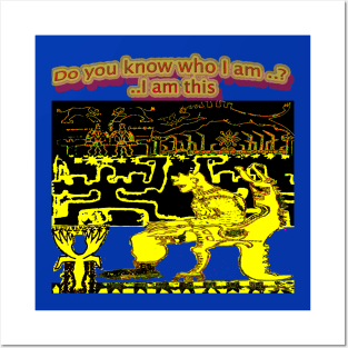 Do you know who I am? Posters and Art